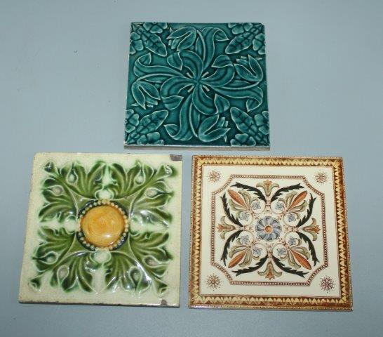 15 assorted tiles